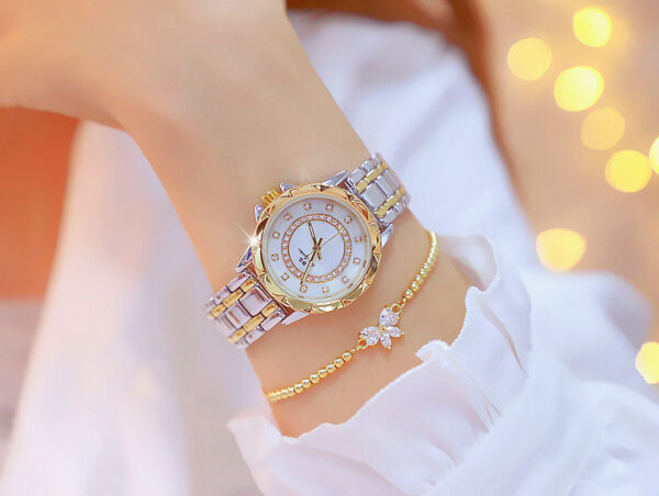 Linked watch full diamond female watch - Image 6