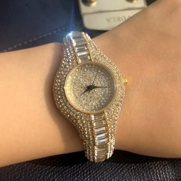 High-end watches with diamonds and colorful stones - Image 5