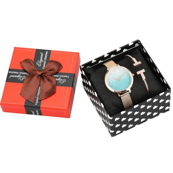 A Variety Of Ladies Quartz Watches Fashion Simple Bracelet Set - Image 2