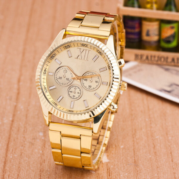 Ro Geneva Horse Scale Steel Band Men's And Women's Watches - Image 2