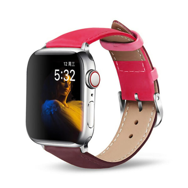 Men and women business genuine leather cow leather pin buckle - Image 7