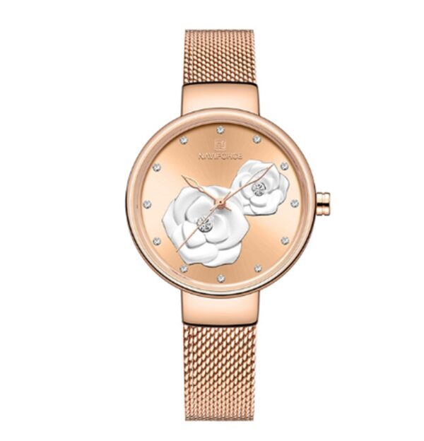 Simple fashion casual ladies waterproof quartz watch - Image 4