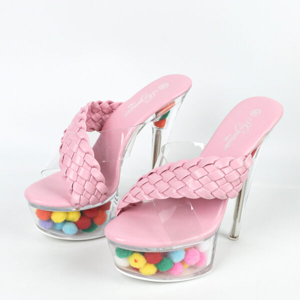 Sexy Super High Heels 15CM Stiletto Waterproof Platform - Image 3