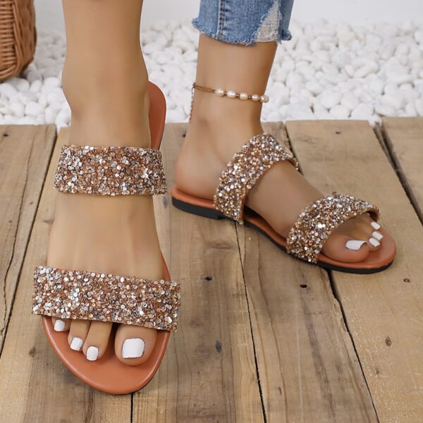 Large Size Flat Bottom Slippers - Image 2