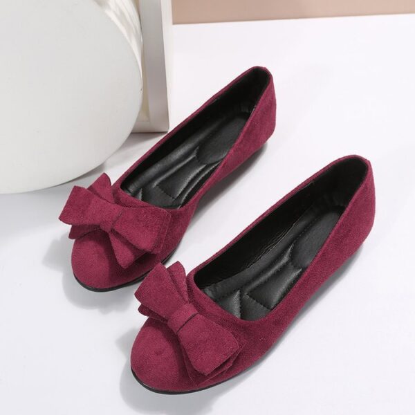 Fashion Bowknot Flats Shoes Casual Round Toe Loafers Cozy Shoes For Women - Image 5