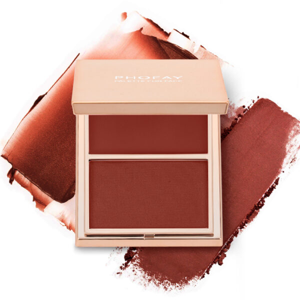 PHOFAY Double-Take Cream & Powder Blush Duo - Image 9
