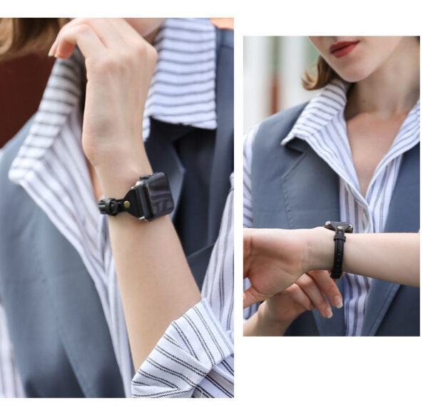High-end Leather Watch With Small Waist - Image 8