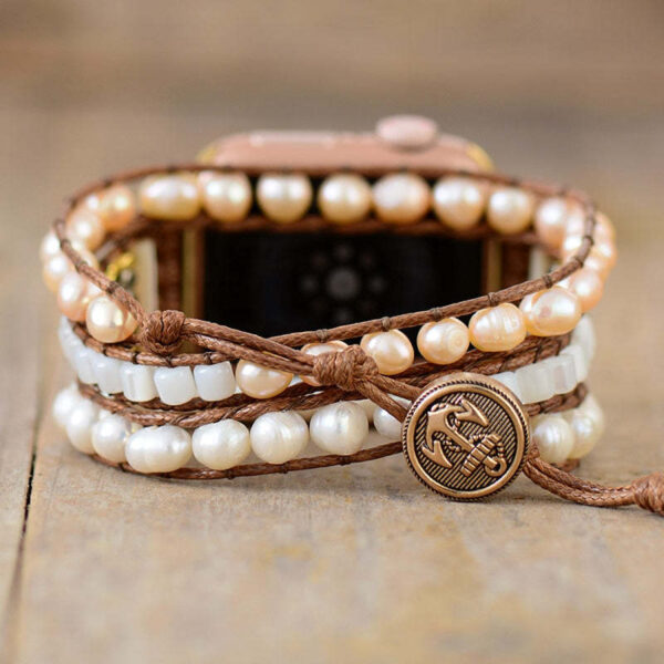 Handmade Pearl Strap For Men And Women - Image 2