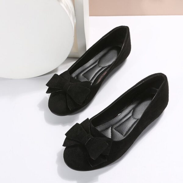 Fashion Bowknot Flats Shoes Casual Round Toe Loafers Cozy Shoes For Women - Image 6