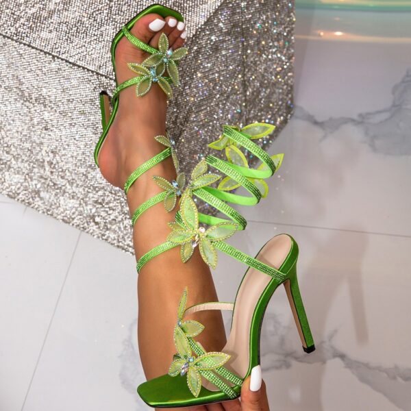Fashion Personality Bow Stiletto Sandals - Image 5