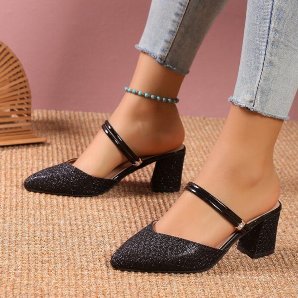 Women's Fashion New High Heel Sandals - Image 6