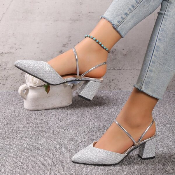 Women's Fashion New High Heel Sandals - Image 5