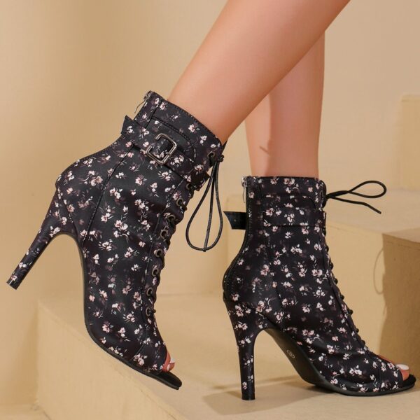 Stiletto Open Toe High Heel Sandals For Women - Image 2