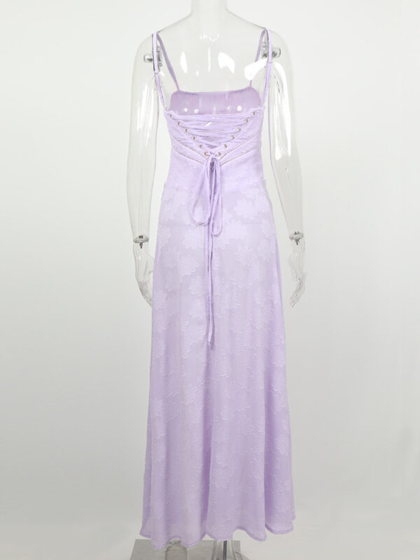 Women's Sleeveless Sling Backless Dress - Image 9