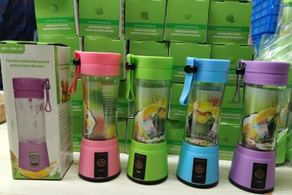 Portable Blender With USB Rechargeable Mini Kitchen Fruit Juice Mixer Home Simple Portable Electric Mini Juicer - Image 4